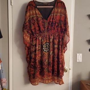 Speed Control patterned Dress